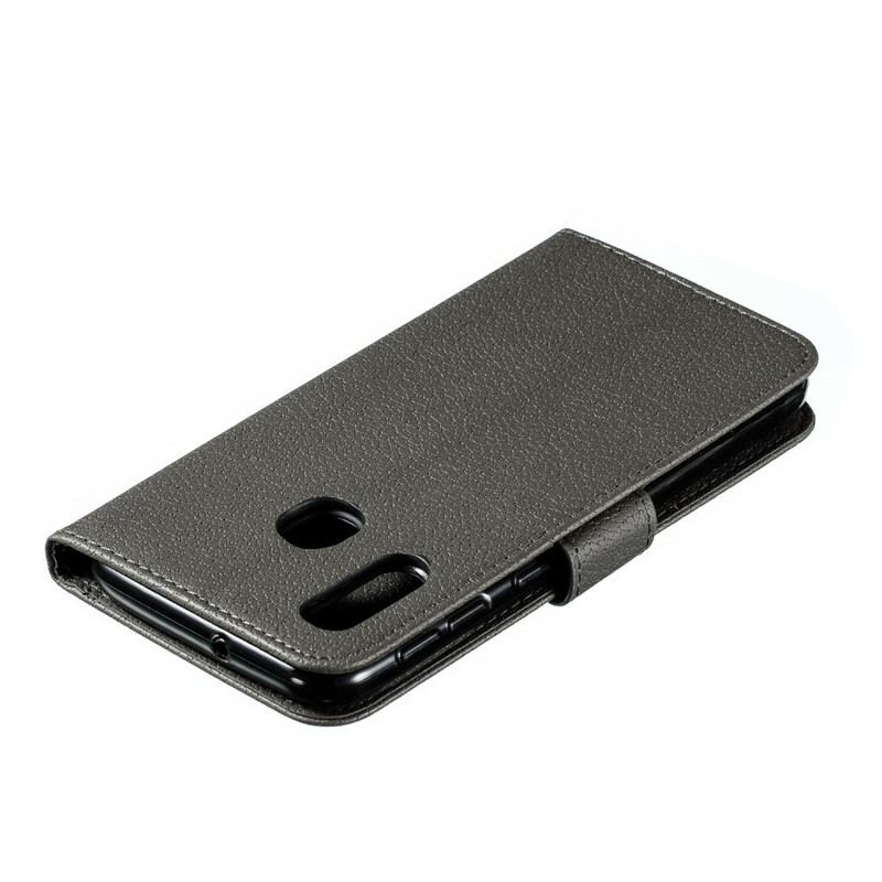 Capa Flip Para Samsung Galaxy A20e Couro Sintético Viva O Seu Sonho