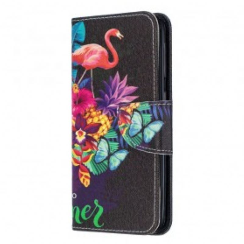 Capa Flip Para Samsung Galaxy A20e Olá Verão