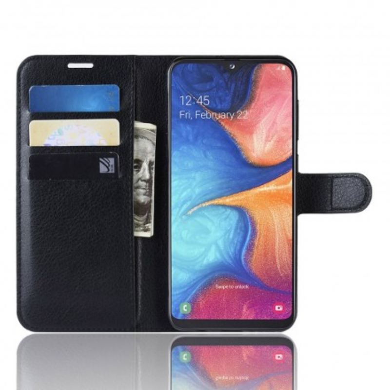 Capa Folio Para Samsung Galaxy A20e Clássico