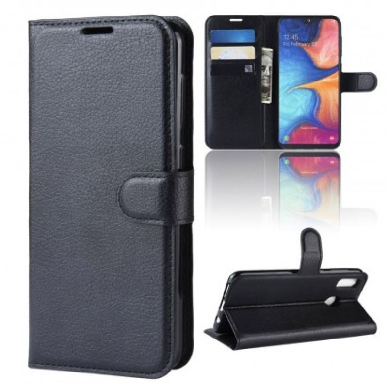 Capa Folio Para Samsung Galaxy A20e Clássico