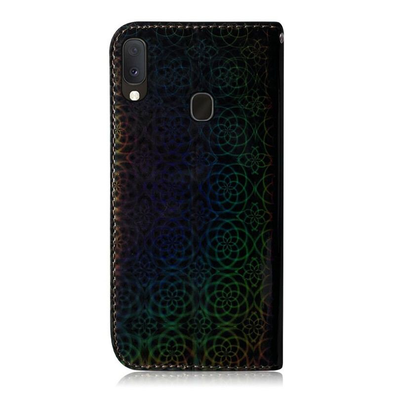 Capa Folio Para Samsung Galaxy A20e Cor Pura