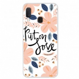 Capa Para Samsung Galaxy A20e Coloque Amor