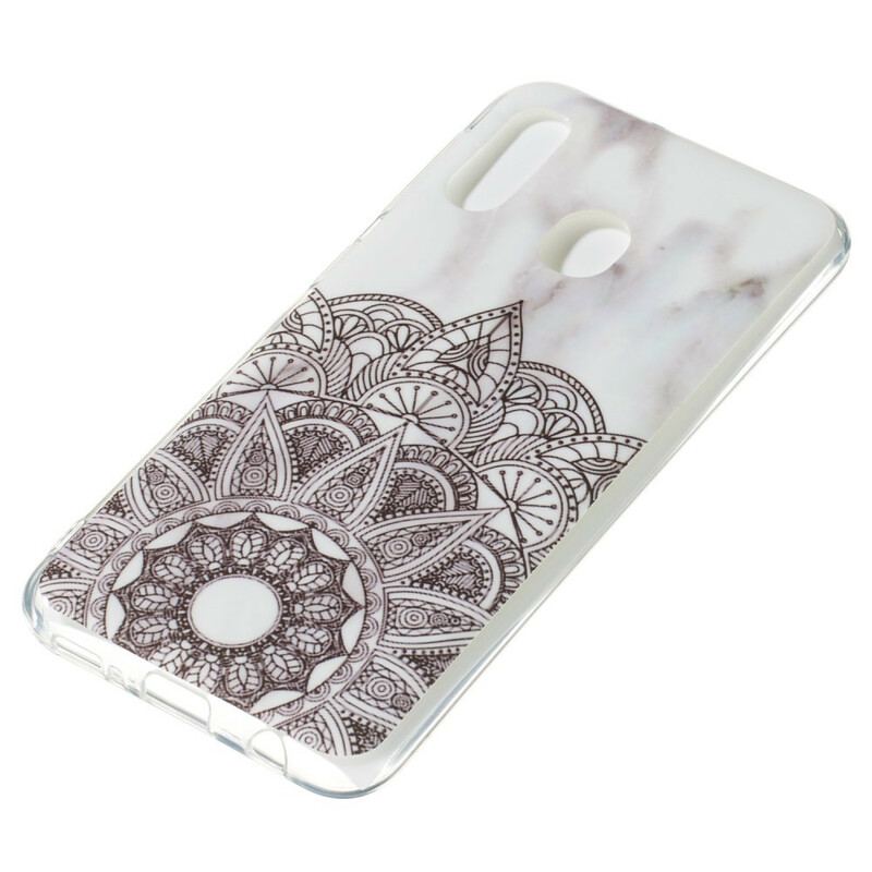 Capa Para Samsung Galaxy A20e Mandala Marmorizada