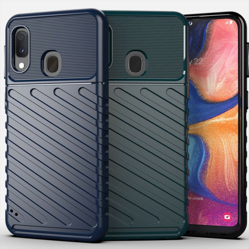 Capa Para Samsung Galaxy A20e Série Trovão