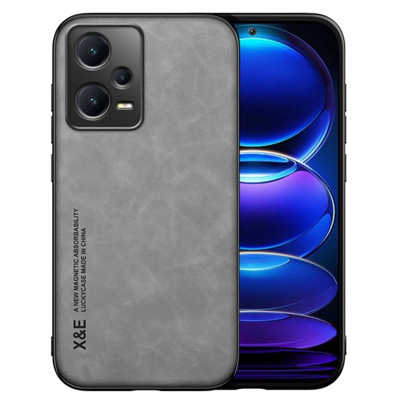 Capa De Celular Para Xiaomi Redmi Note 12 Pro Plus Couro Efeito Couro X&e