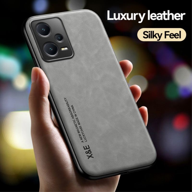 Capa De Celular Para Xiaomi Redmi Note 12 Pro Plus Couro Efeito Couro X&e