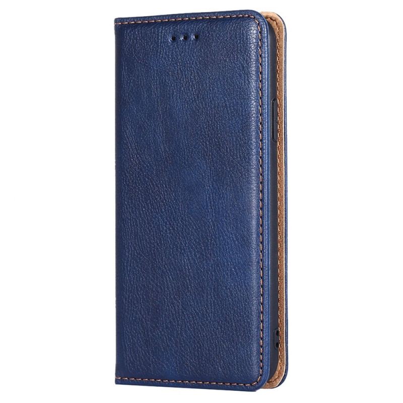 Capa De Celular Para Xiaomi Redmi Note 12 Pro Plus Flip Costura De Couro Falso