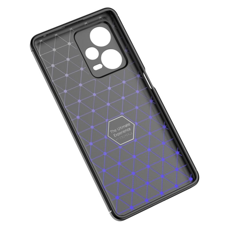 Capa De Celular Para Xiaomi Redmi Note 12 Pro Plus Linha Dupla Efeito Couro Litchi