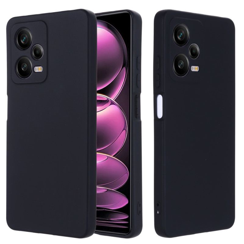 Capa De Celular Para Xiaomi Redmi Note 12 Pro Plus Silicone Líquido Com Cordão