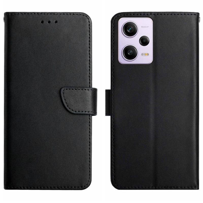 Capa De Couro Para Xiaomi Redmi Note 12 Pro Plus Couro Napa Genuíno