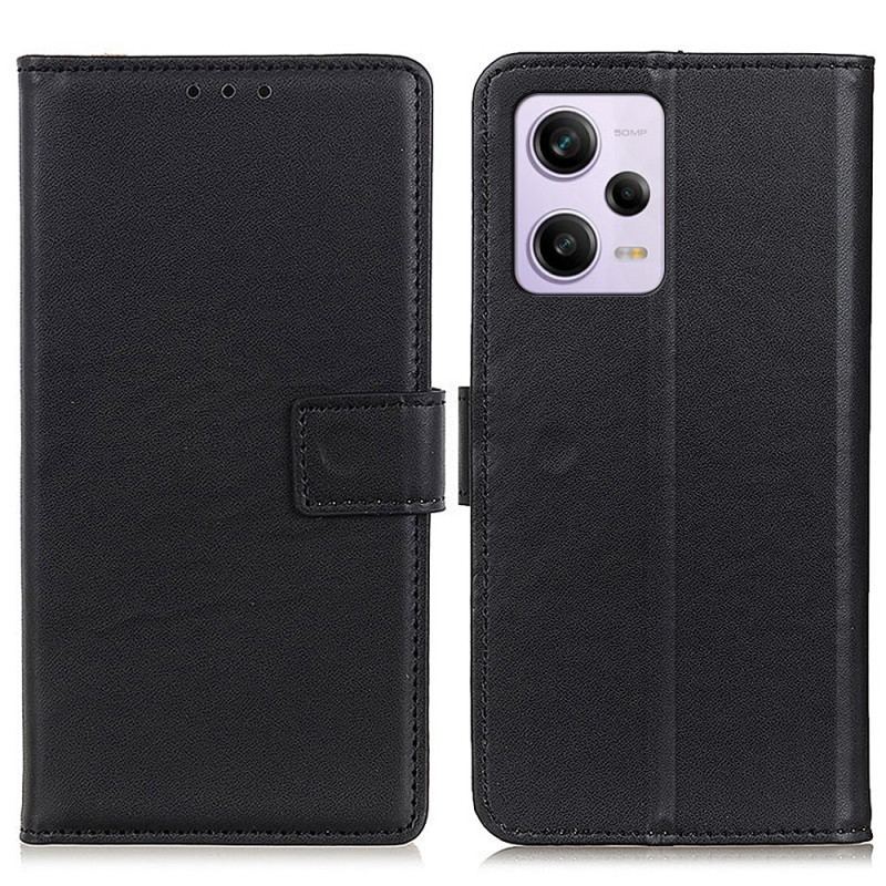 Capa De Couro Para Xiaomi Redmi Note 12 Pro Plus Couro Sintético