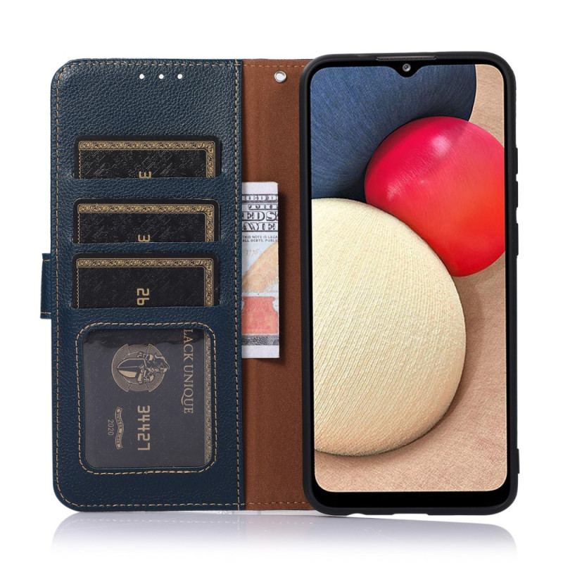 Capa Flip Para Xiaomi Redmi Note 12 Pro Plus Estilo Lichia Rfid Khazneh