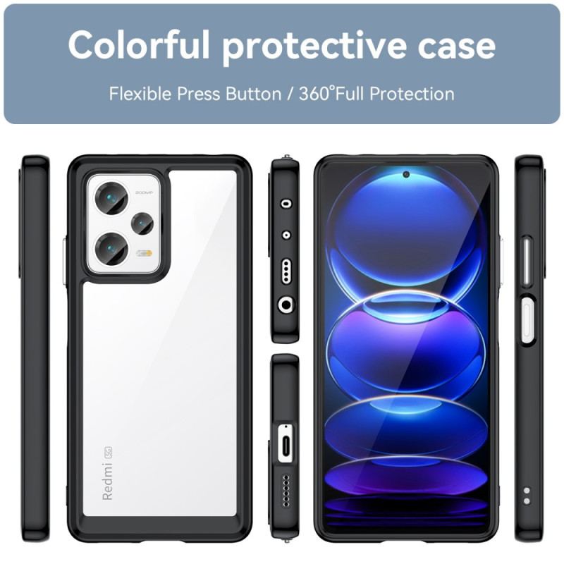 Capa Para Xiaomi Redmi Note 12 Pro Plus Cor Transparente