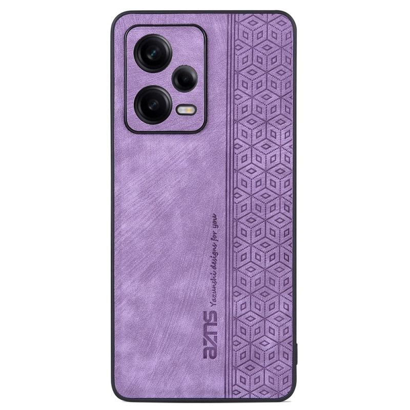 Capa Para Xiaomi Redmi Note 12 Pro Plus Efeito Couro Azns