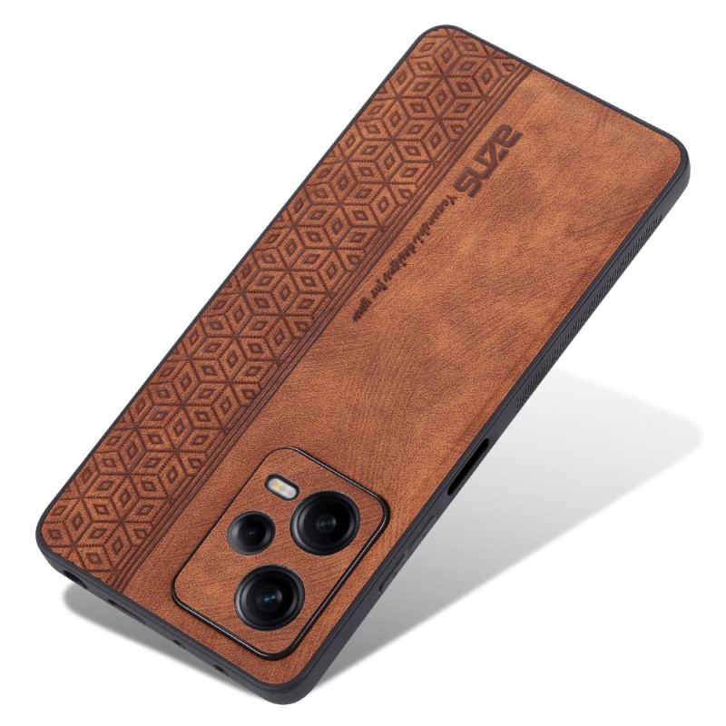 Capa Para Xiaomi Redmi Note 12 Pro Plus Efeito Couro Azns