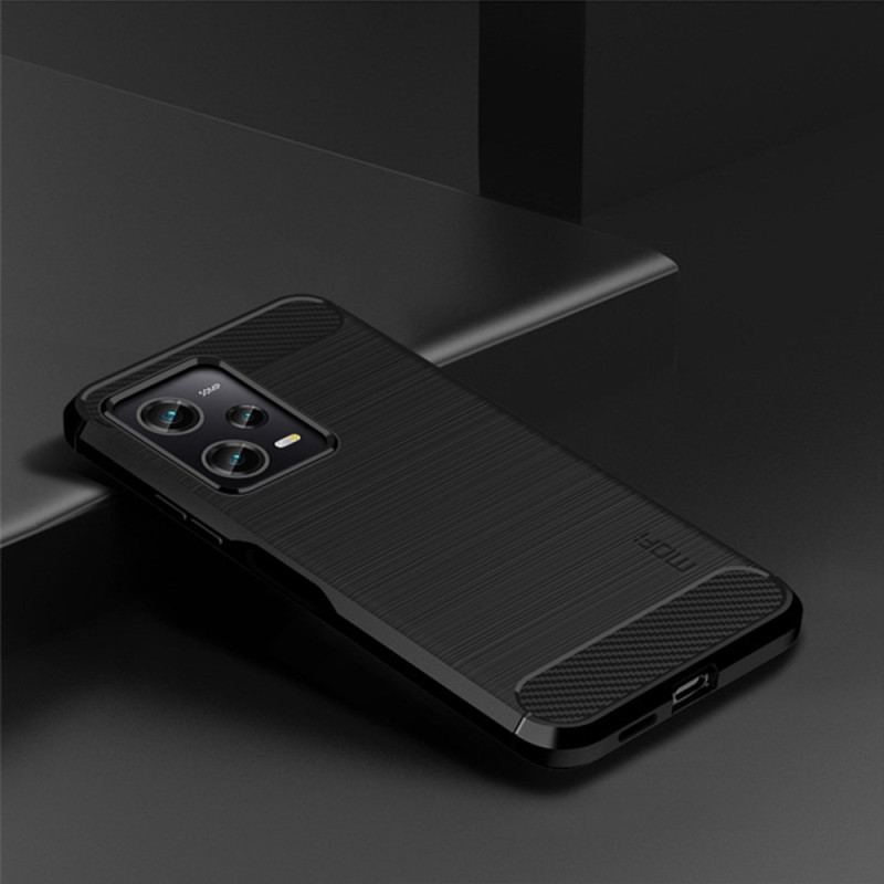 Capa Para Xiaomi Redmi Note 12 Pro Plus Fibra De Carbono Escovada