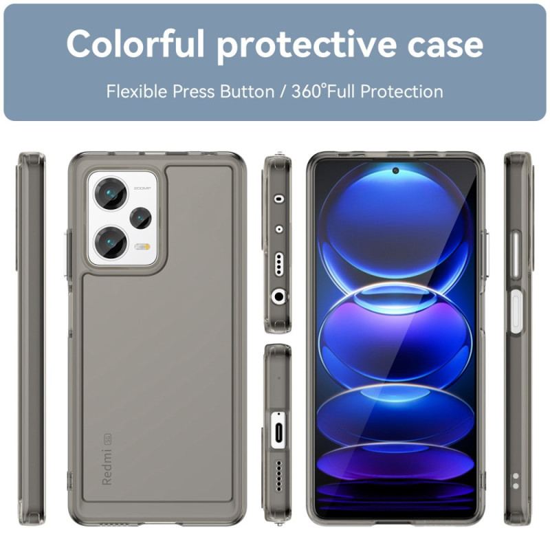 Capa Para Xiaomi Redmi Note 12 Pro Plus Série Doce Transparente