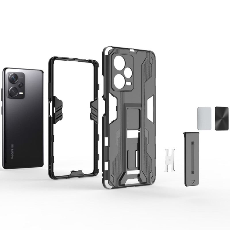 Capa Para Xiaomi Redmi Note 12 Pro Plus Suporte Removível Vertical E Horizontal