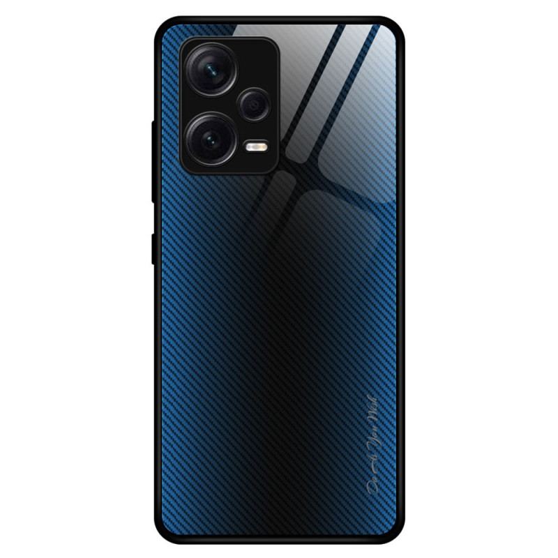 Capa Para Xiaomi Redmi Note 12 Pro Plus Vidro Temperado De Fibra De Carbono