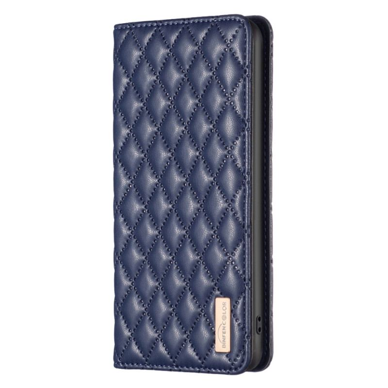 Capa De Celular Para Poco X5 Pro 5G Flip Acolchoado Binfen Color