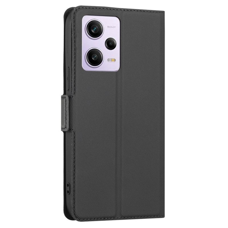 Capa Flip Para Poco X5 Pro 5G Bicolor Fino