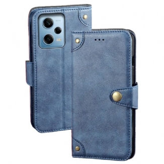 Capa Flip Para Poco X5 Pro 5G Botão Magnético