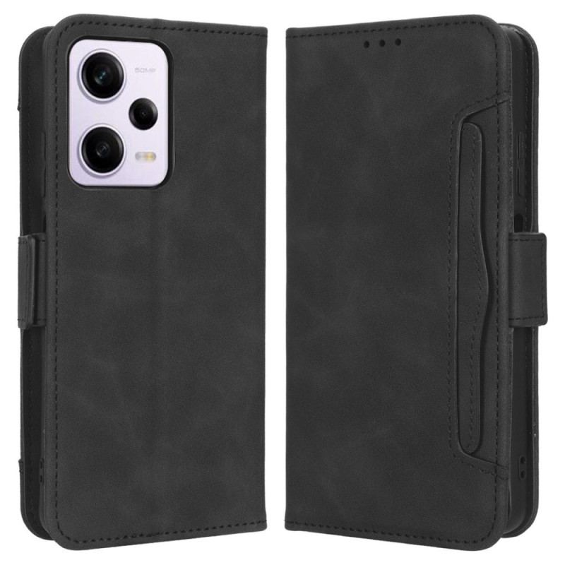 Capa Flip Para Poco X5 Pro 5G Cartões Múltiplos