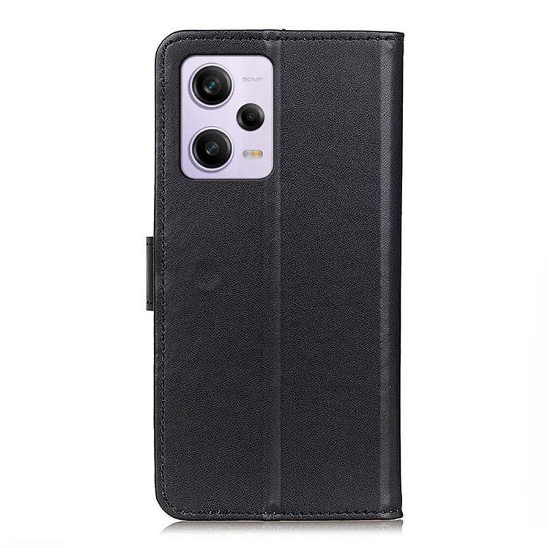 Capa Flip Para Poco X5 Pro 5G Couro Sintético