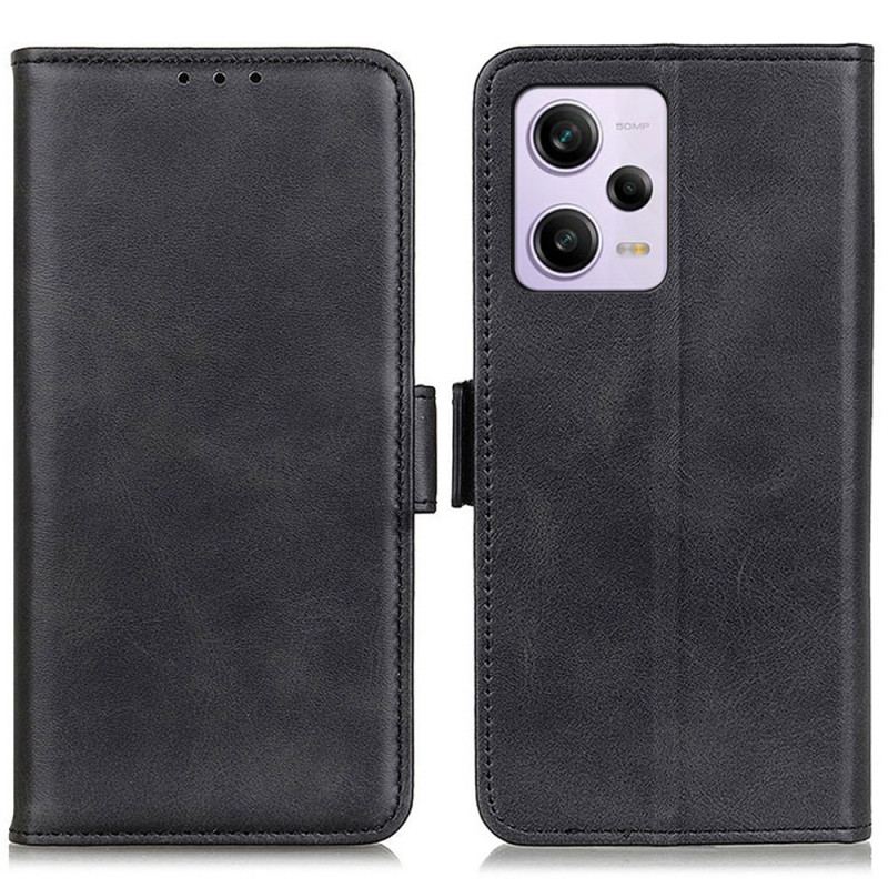 Capa Folio Para Poco X5 Pro 5G Fecho Duplo