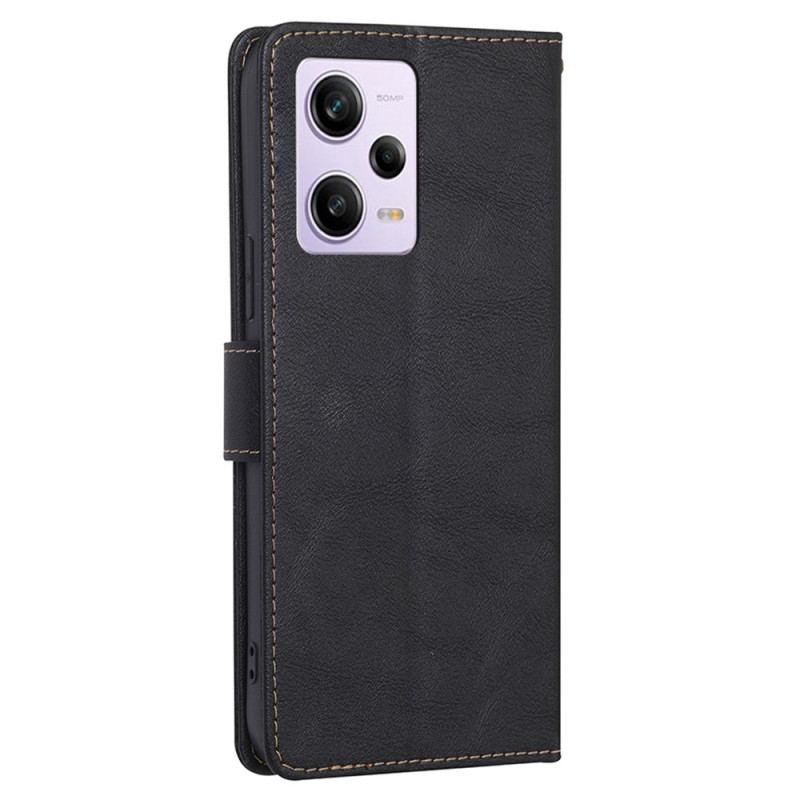 Capa Folio Para Poco X5 Pro 5G Rfid Clássico