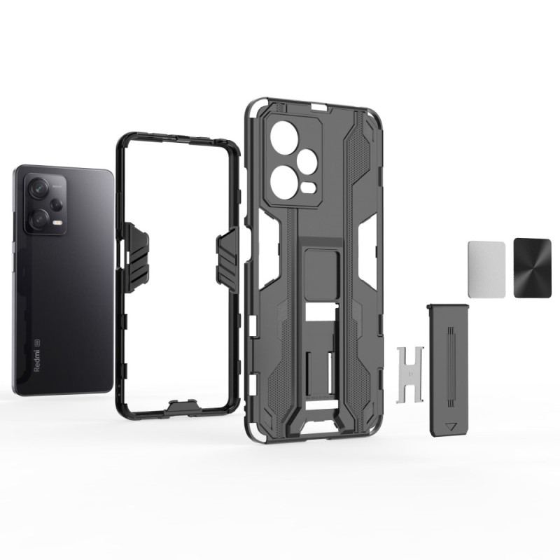 Capa Para Poco X5 Pro 5G Suporte Removível Vertical E Horizontal