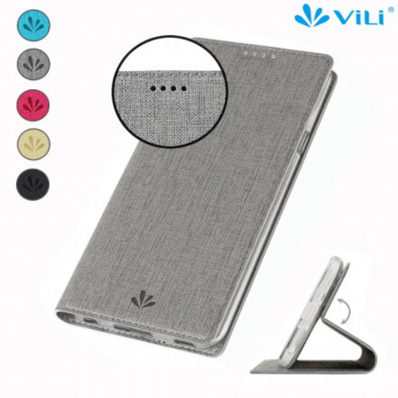 Capa De Celular Para Xiaomi Mi Note 10 Lite Flip Vili Dmx Texturizado