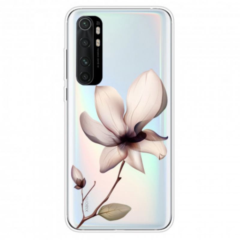 Capa De Celular Para Xiaomi Mi Note 10 Lite Flor Rosa Pura