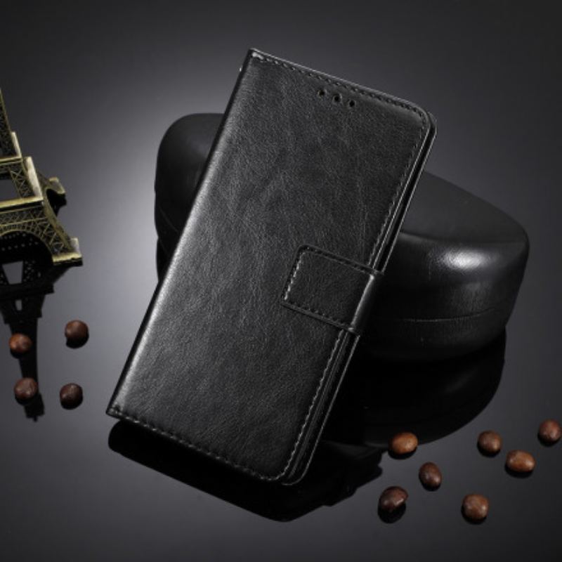 Capa Folio Para Xiaomi Mi Note 10 Lite Couro Falso Chamativo