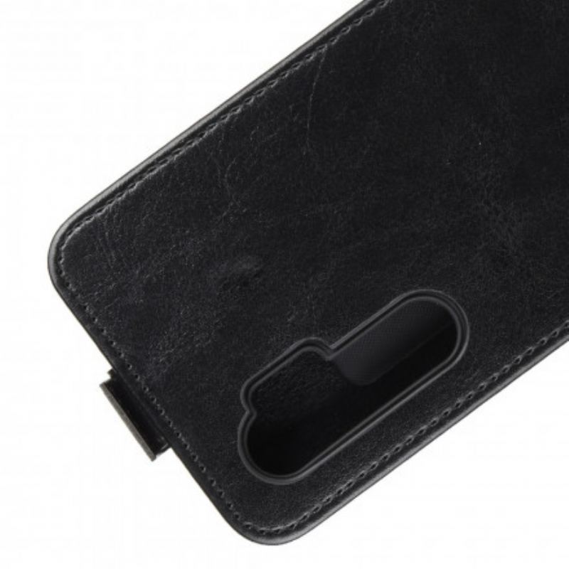 Capa Folio Para Xiaomi Mi Note 10 Lite Flip Dobrável Retrô