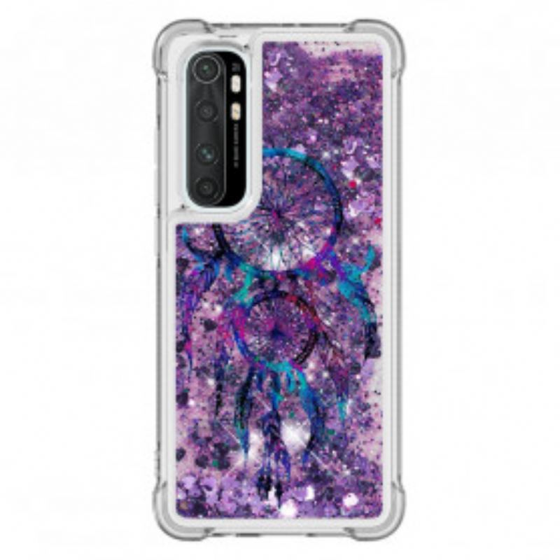 Capa Para Xiaomi Mi Note 10 Lite Apanhador De Sonhos Glitter