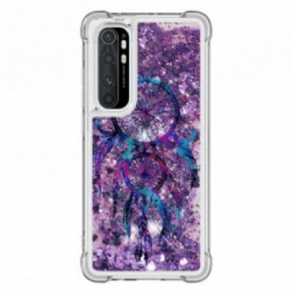 Capa Para Xiaomi Mi Note 10 Lite Apanhador De Sonhos Glitter