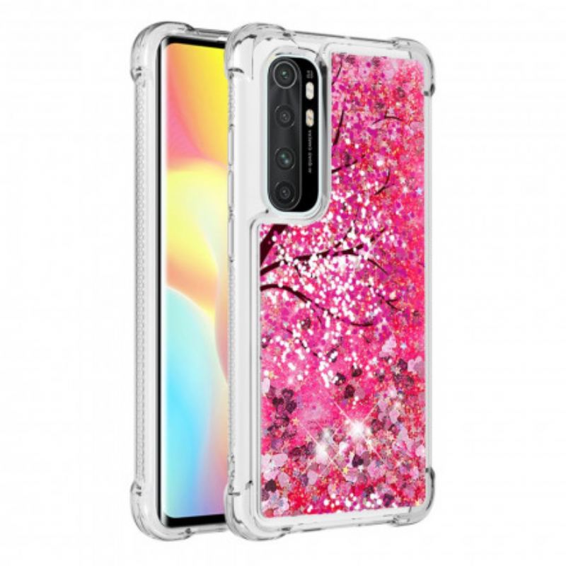 Capa Para Xiaomi Mi Note 10 Lite Árvore Glitter