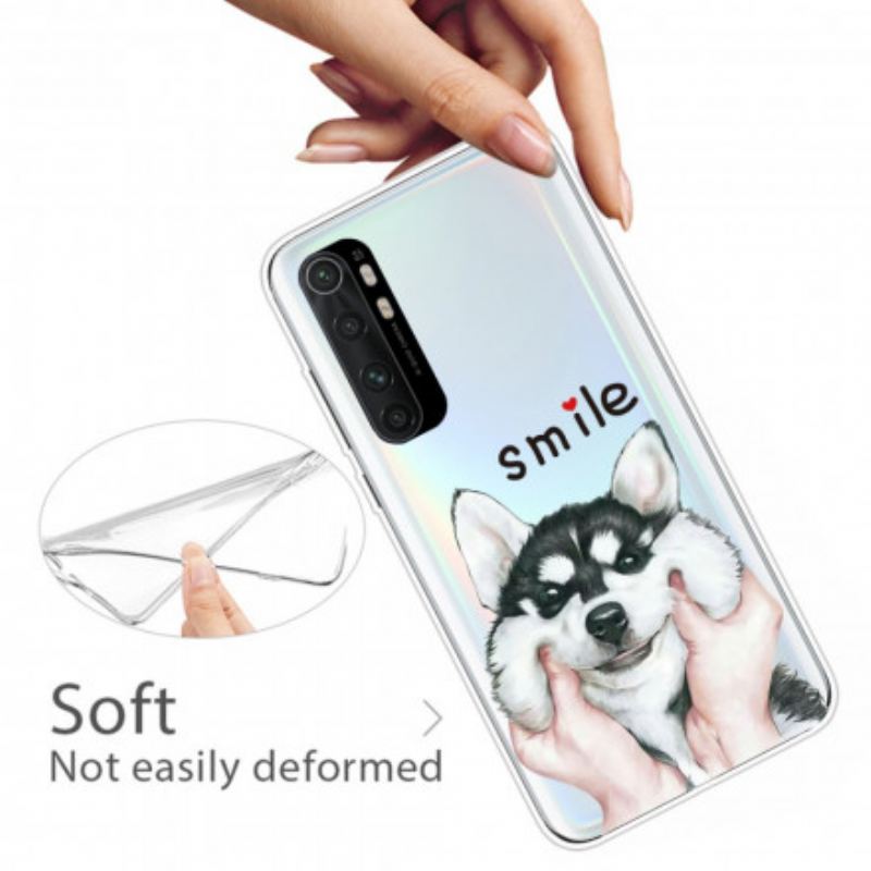 Capa Para Xiaomi Mi Note 10 Lite Cachorro Sorridente