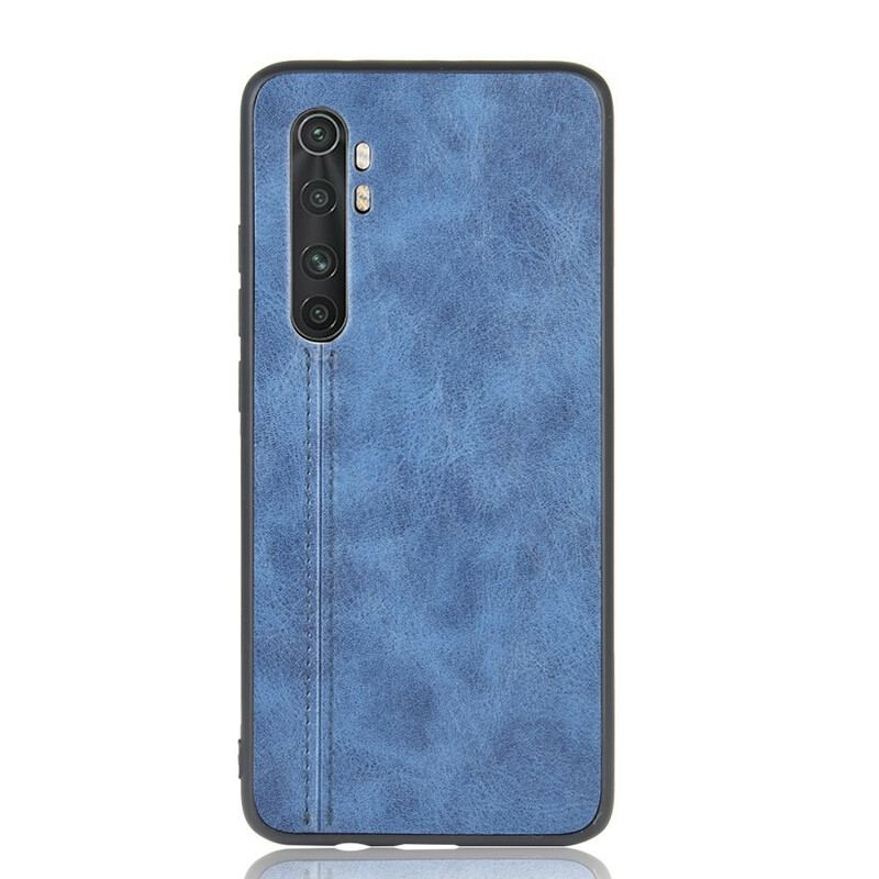 Capa Para Xiaomi Mi Note 10 Lite Efeito Couro Couture