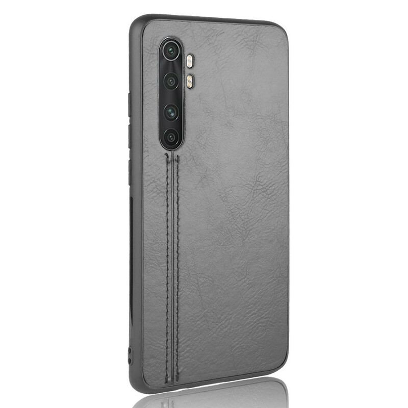 Capa Para Xiaomi Mi Note 10 Lite Efeito Couro Couture