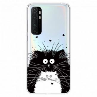 Capa Para Xiaomi Mi Note 10 Lite Gato Adorável