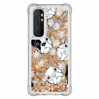 Capa Para Xiaomi Mi Note 10 Lite Mr Dog Lantejoulas