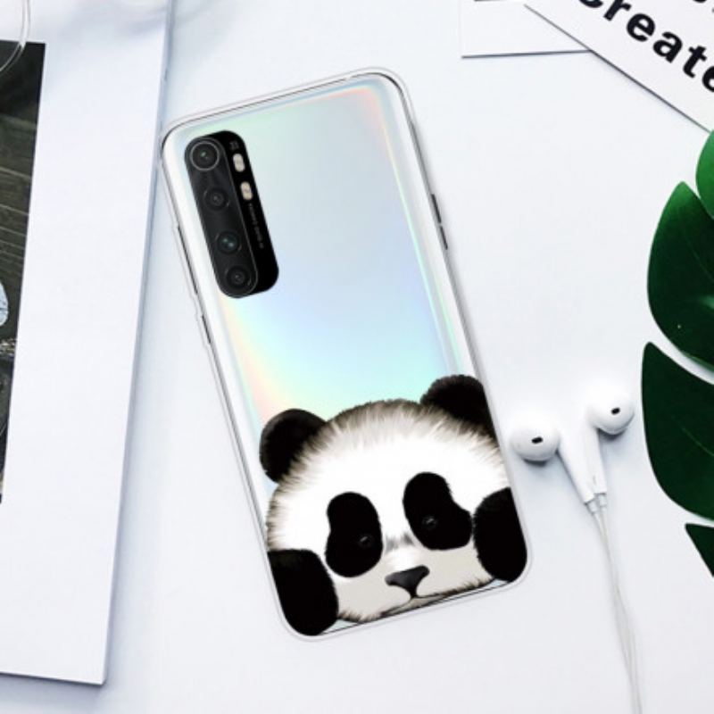 Capa Para Xiaomi Mi Note 10 Lite Panda Sem Costura