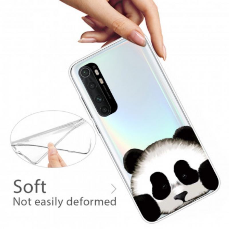 Capa Para Xiaomi Mi Note 10 Lite Panda Sem Costura