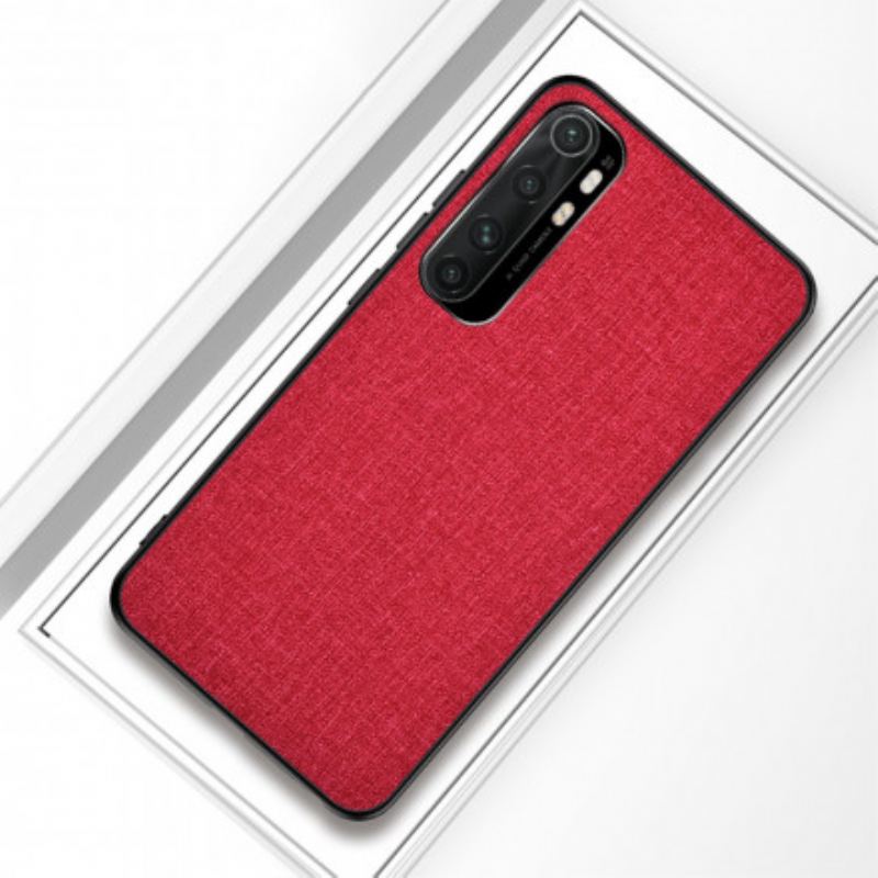 Capa Para Xiaomi Mi Note 10 Lite Textura De Tecido