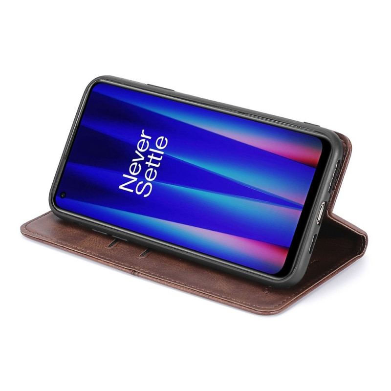 Capa De Celular Para OnePlus Nord 2T 5G Flip Costuras