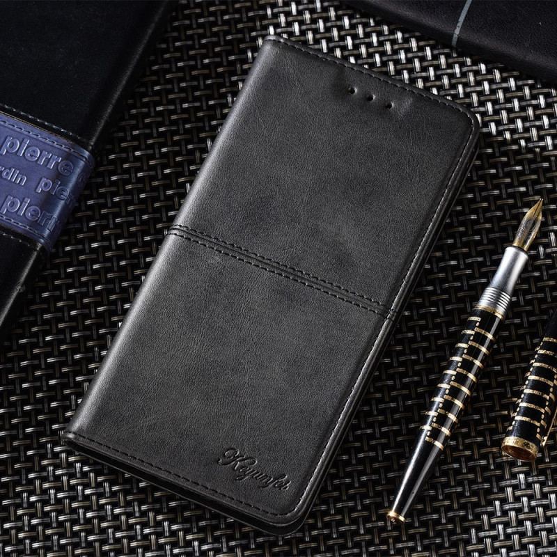 Capa De Celular Para OnePlus Nord 2T 5G Flip Costuras