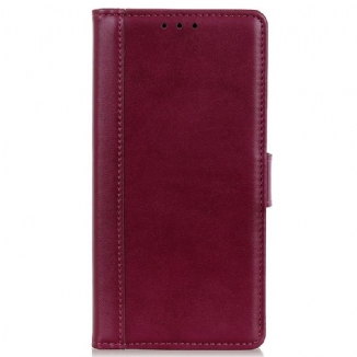 Capa De Couro Para OnePlus Nord 2T 5G Estilo De Couro