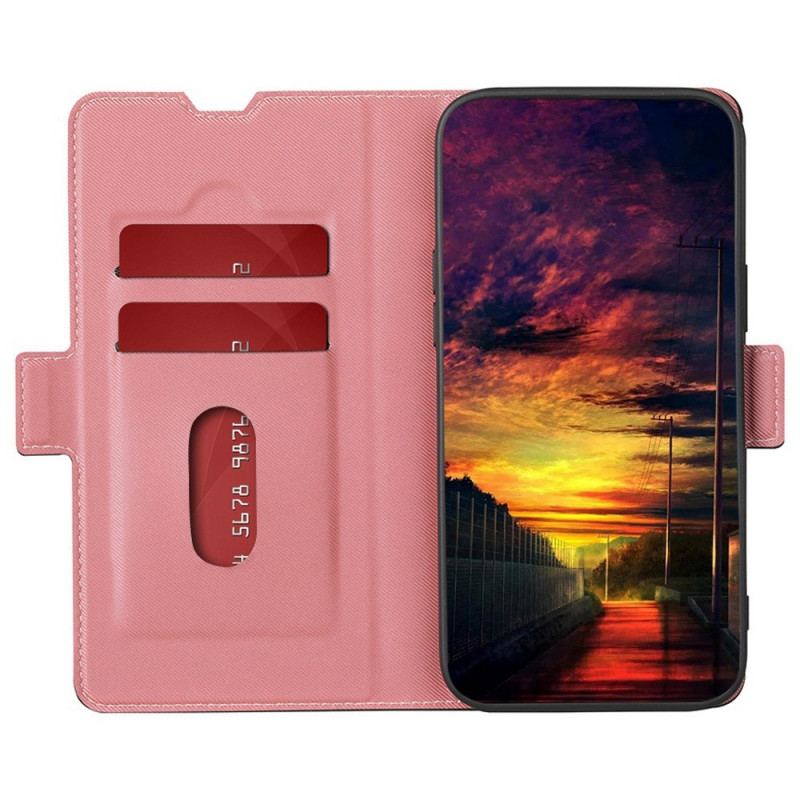 Capa De Couro Para OnePlus Nord 2T 5G Estilo De Couro De Dois Tons